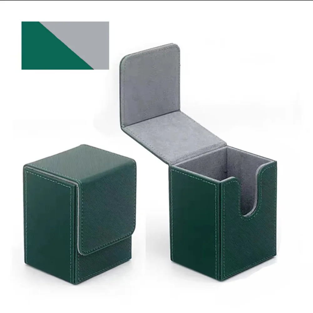 High Quality Game MTG Trading Card Holder PU Deck Box Collectible Game Card Deck Case Gift Box Storage Box Container