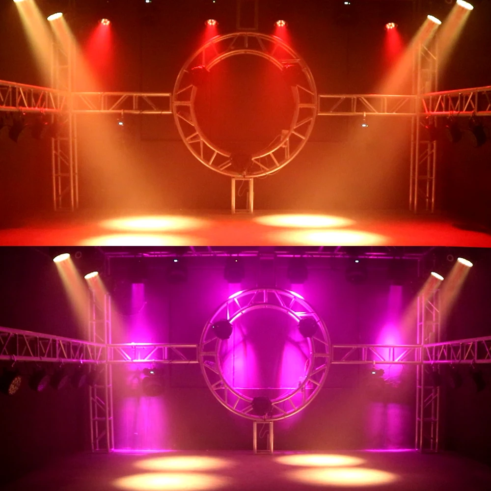 Led Light Disco Light Led Stage Light Mini Led Stage Light SHEHDS LED Beam + Wash 19x15W RGBW Zoom Lighting For Professional Stage Performances Bars Parties Nightclubs DJ&Disco