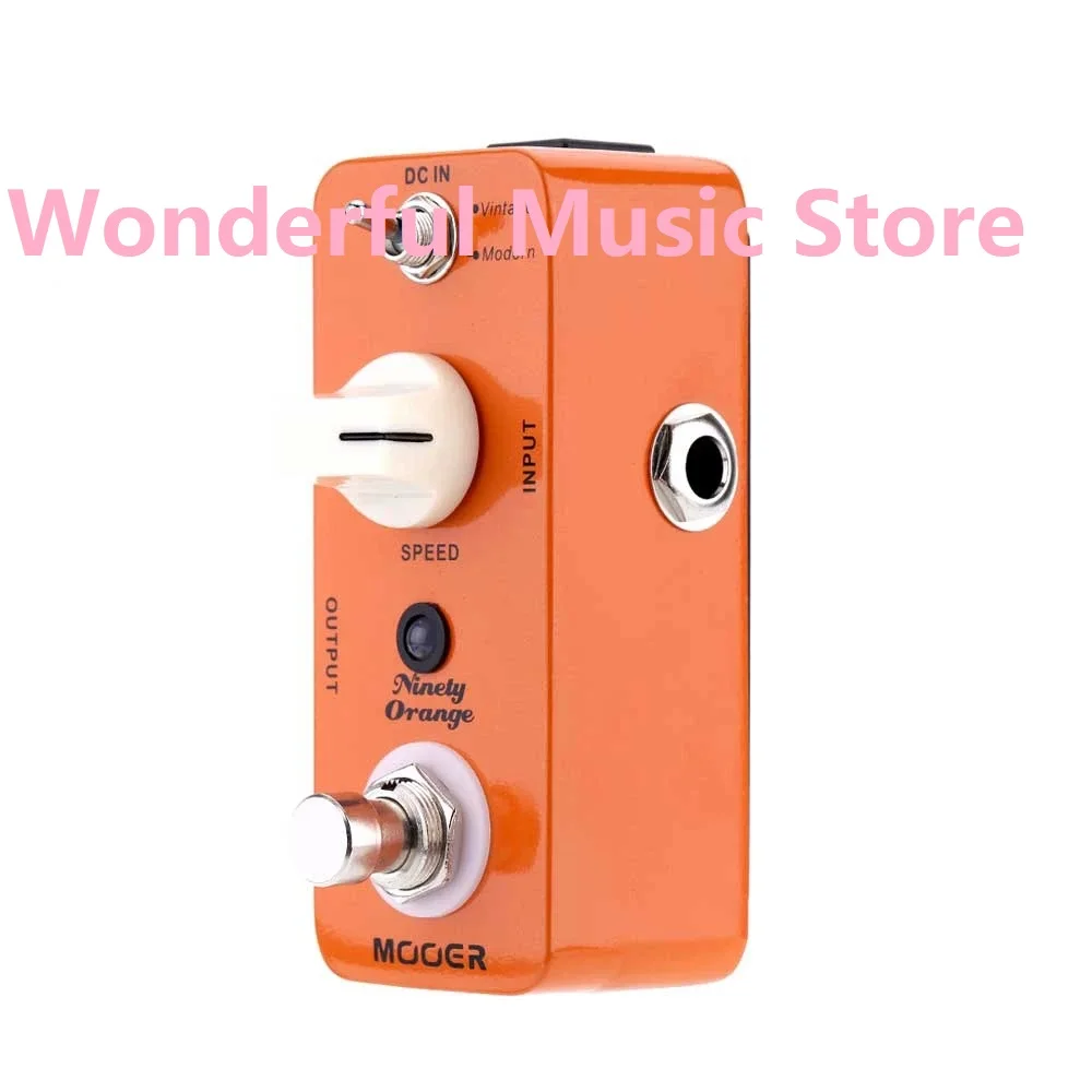 

Mooer Mph1 Ninety Orange Effector аналоговая педаль Phaser гитарные эффекты для электрического музыкального синтезатора Footswitch True Bypass