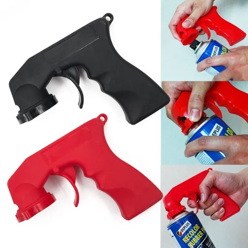 Car Spray Paint Gun Aerosol Can Spray Grip Aerosol Painting Bottle Trigger Handle Spray Adaptor