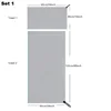 2PC Set Solid Microfiber Gym Towel Perfect Travel Sports Camping Beach Towels  Fast Drying Super Absorbent Swimming Bath Towel 4