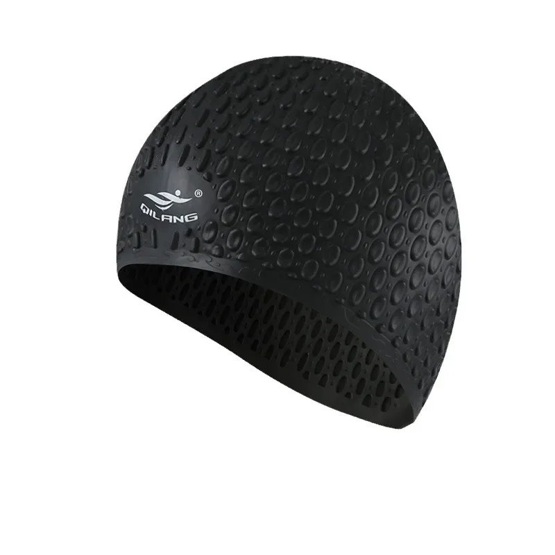 Universal Adult Silicone Swimming Cap Non-Slip Ear Protection