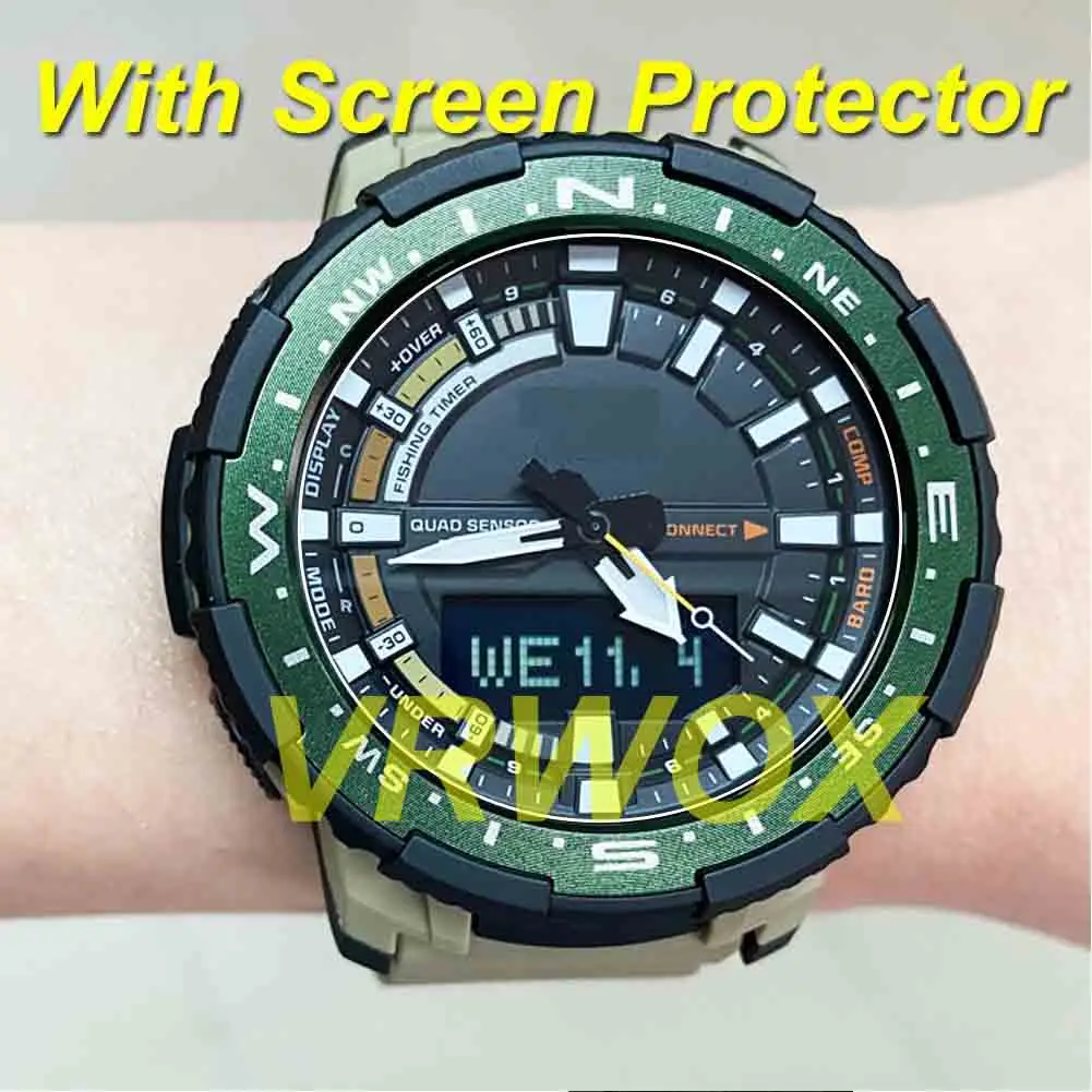 CASIO かぎる PROTREK PRW-6900【9Hガラスフィルム】に