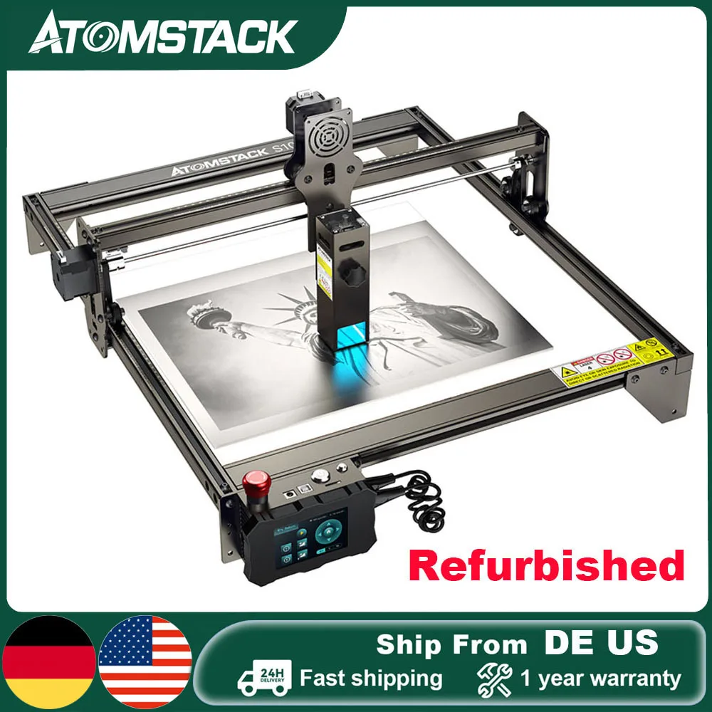 Refurbished-ATOMSTACK-S10-Pro-10W-Laser-Engraving-Machine-Auto-Focus ...