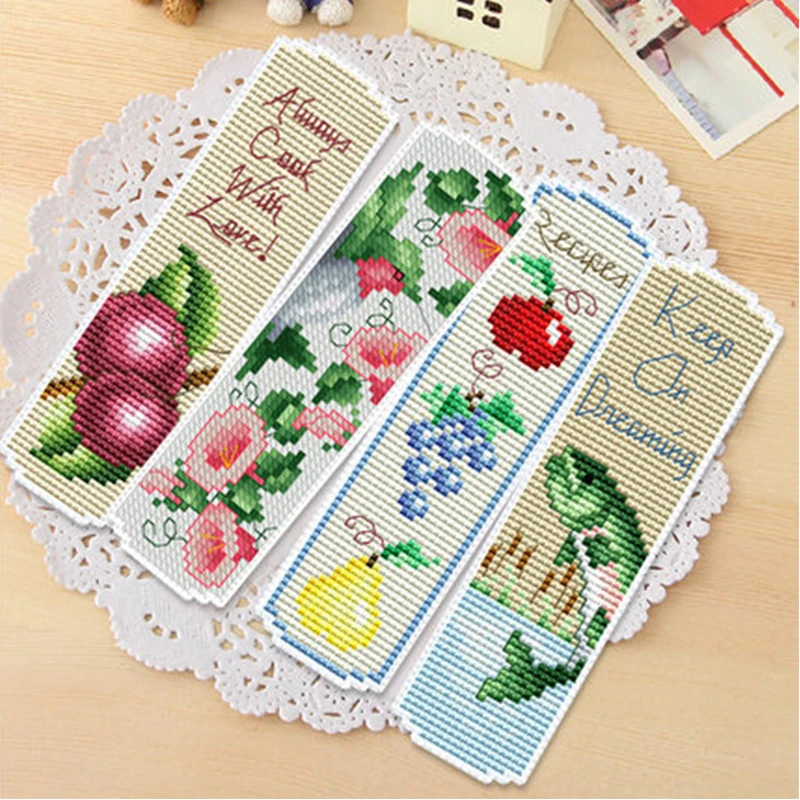 Counted Cross Stitch Bookmark Kits Bookmark Cross Stitch Plastic