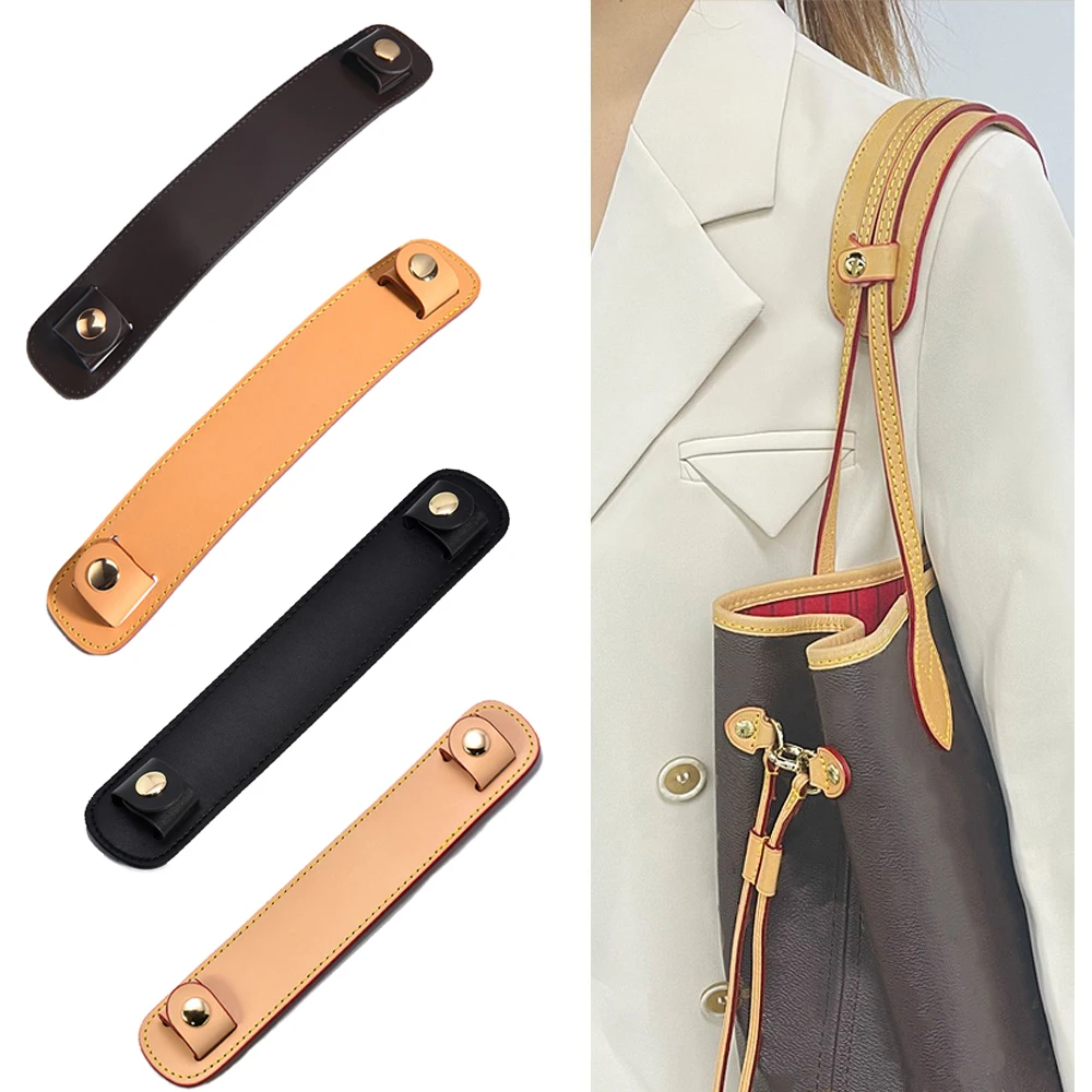 Shoulder Pads for LV Neverfull Bag Strap Decompression Handle Fixing Clip  Wide Leather Strap Shoulder Rest Bag Accessories - AliExpress