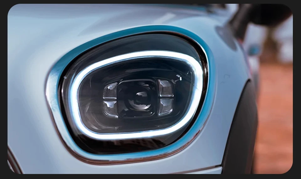 AKD Head Lamp for MINI Countryman R60 LED Headlight 2007-2016 Headlights R60 DRL Turn Signal High Beam Angel Eye Projector Lens