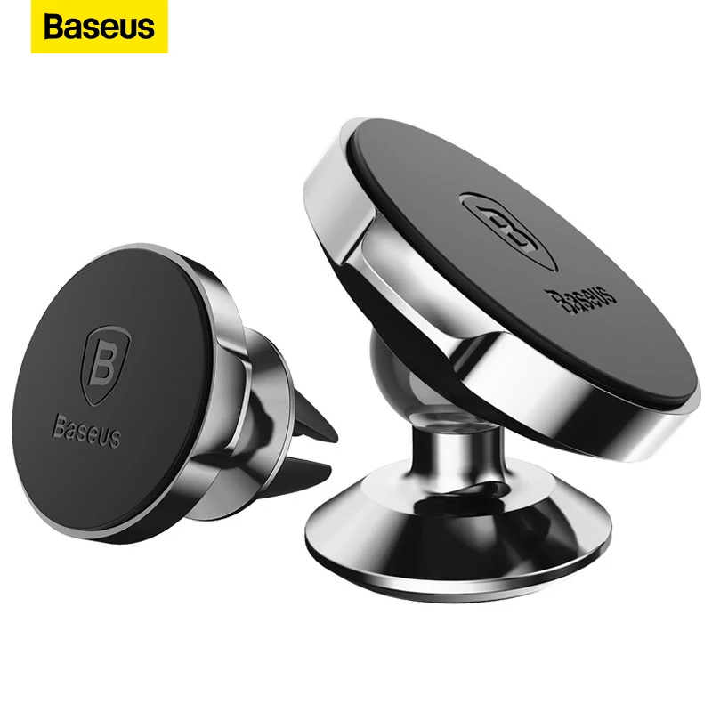 Baseus Car Phone Holder Universal Magnet Holder in car Mobile Phone Holder Stand Mount For iPhone X 8 7 with small