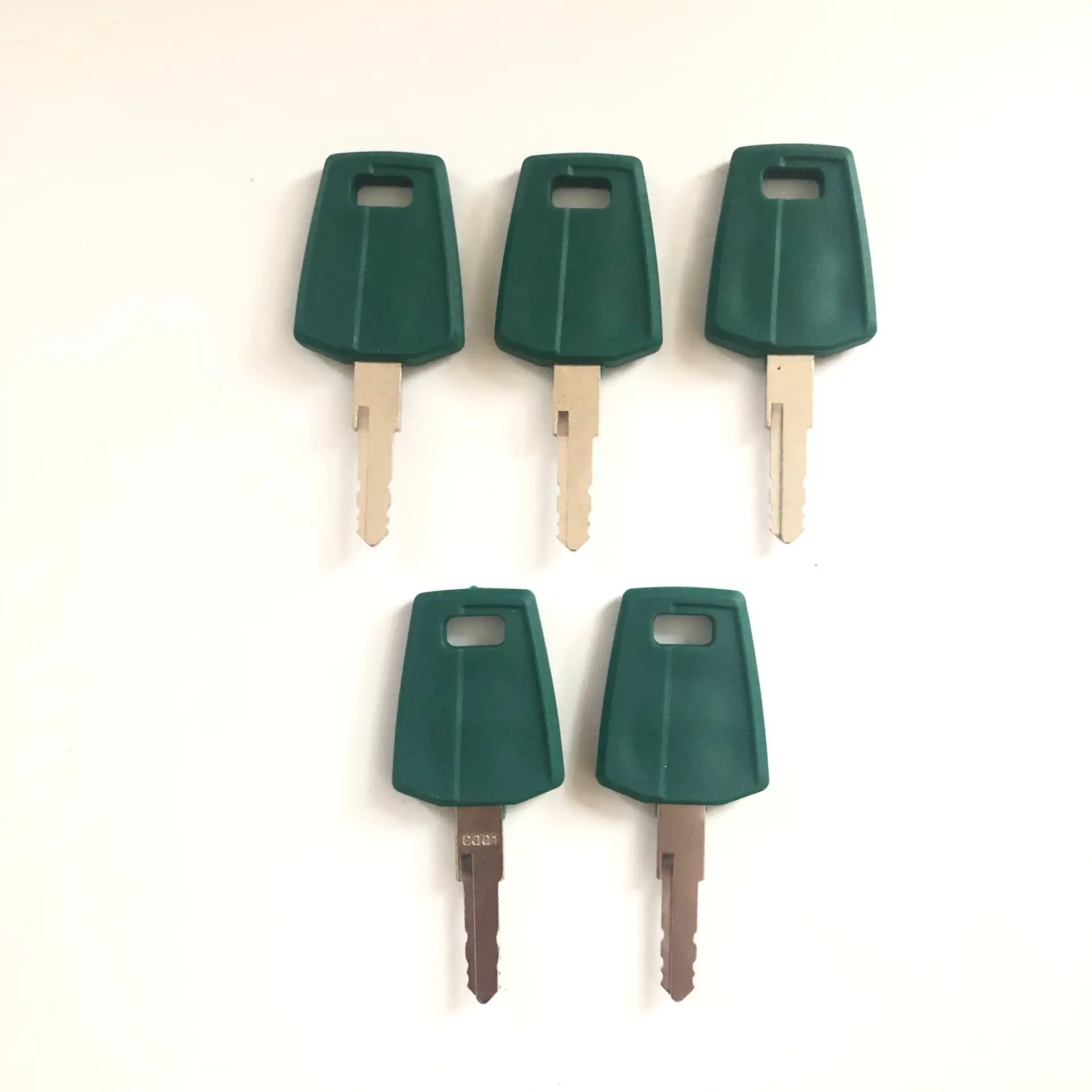 

5 Pcs C001 Ignition Replacement Key For Volvo Excavator Wheel Loader EC55 EC60 ELI80-0124 11444208