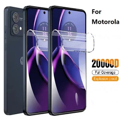 Hydrogel Screen Protector Pack - Durable, High Clarity, Self - Healing Film (3 Pieces) - Hydrogel Film (MOTO G54)