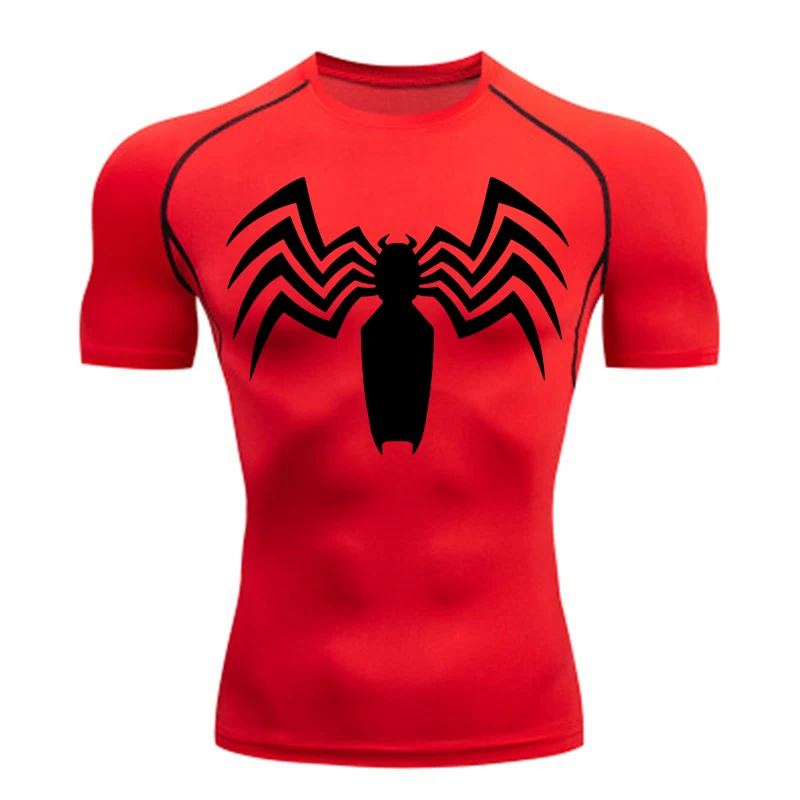 Mens Sport Compression T-shirt Gym Running Fitness Bodybuilding
