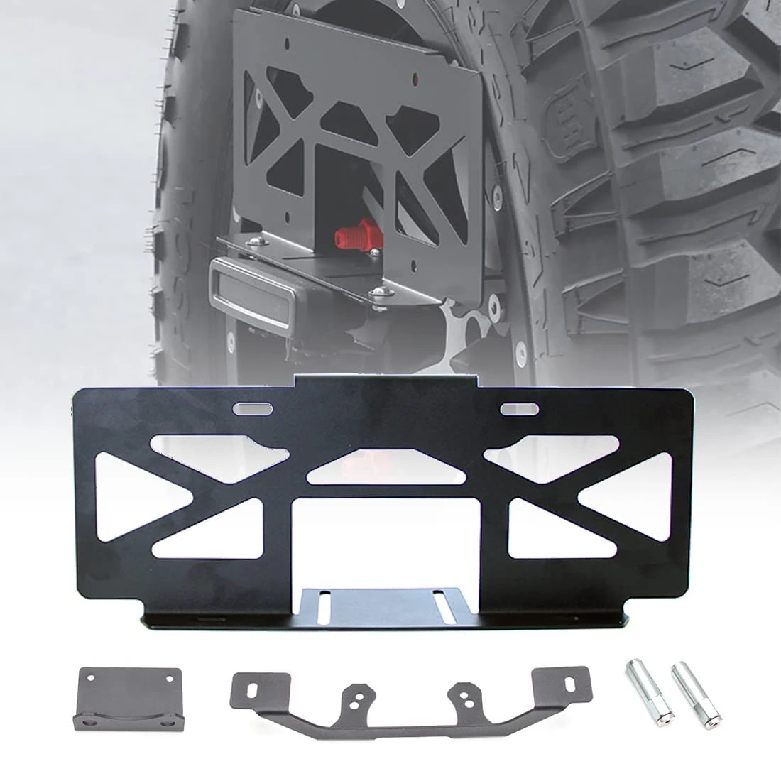 Achter Reservewiel Kenteken Houder Verplaatsing Beugel Eu/Us Versie Voor Jeep Wrangler Jl 2018-2023 Jk 07-17accessories