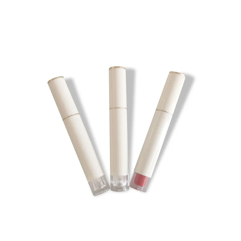 Plastic Empty Tube 3ml Round Transparent Lip Gloss Bottle Dispenser Bottle Lip Glaze Concealer Bottle