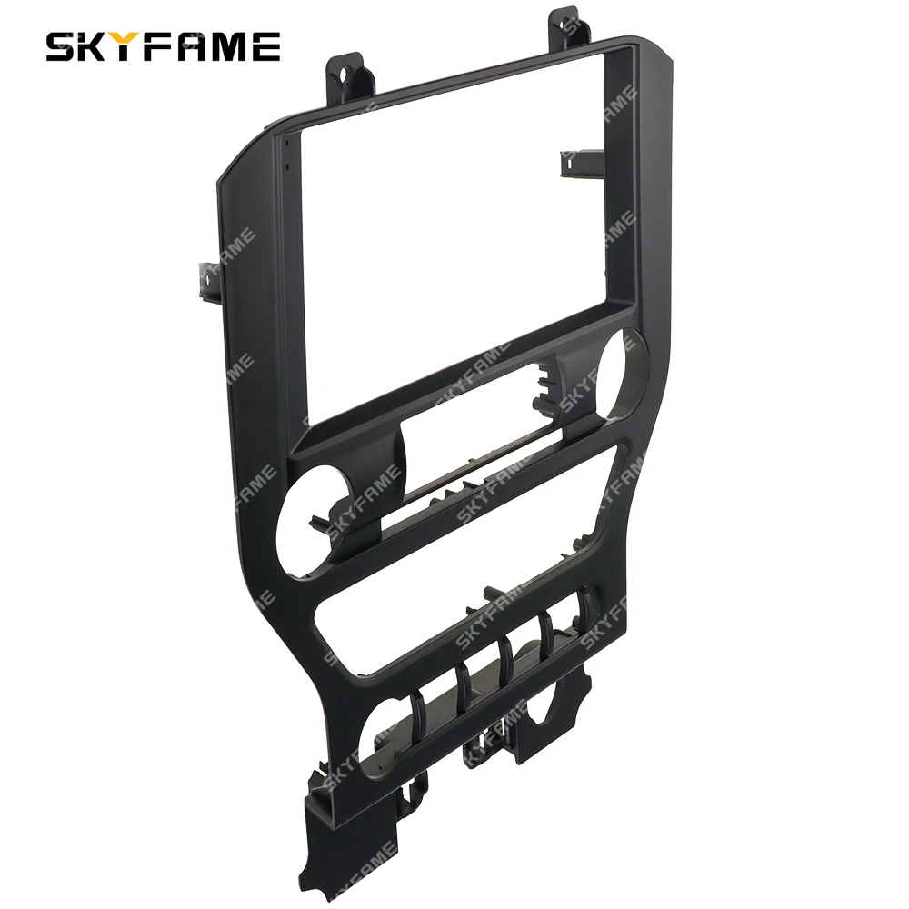 SKYFAME Car Frame Fascia Adapter Canbus Box Decoder Android Radio Dash Fitting Panel Kit For Ford Mustang