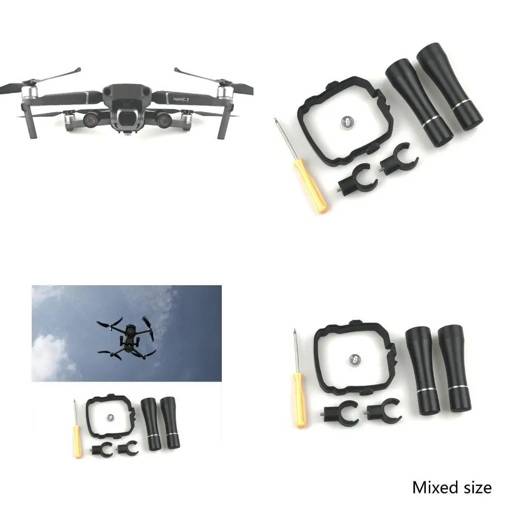 Achetez un feu de navigation LED pour Mavic 2 : éclairage de sécurité fixé sur le drone.