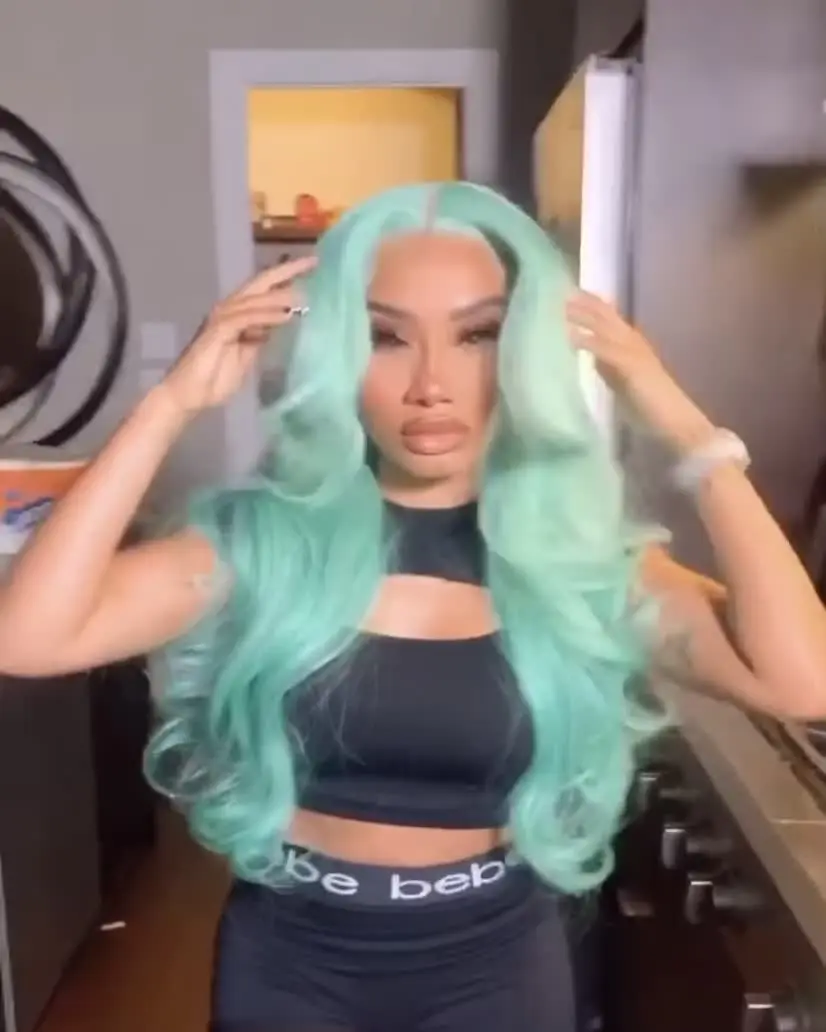 ブラジルのナチュラルヘアウィッグ,フロントレース,30インチ,38