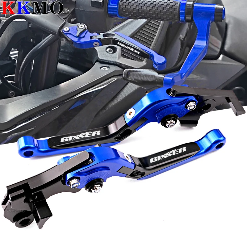 GIXXERAccessorieClutchBrakeLeverExtendableAdjustableFoldable