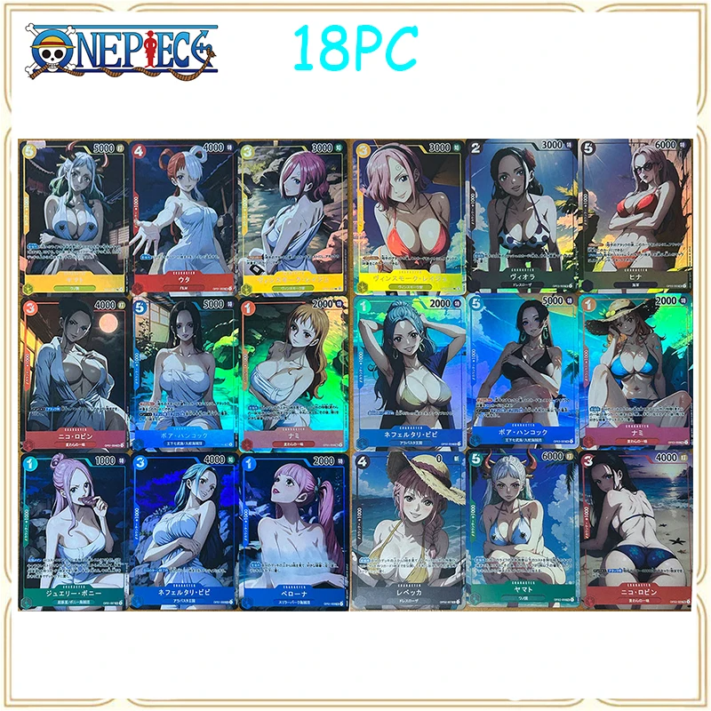 

Anime Goddess Story One Piece DIY ACG Uta Hancock Yamato Boys Battle Game Toys Collectible Cards Christmas Birthday Present