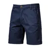 Summer Mens Beach Shorts Solid Basic Cotton Tight Casual Suit Pants Large Size Straight Tube Slim Fit Sweatpants Men Clothing 2