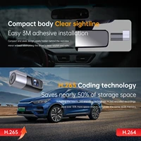 Caméra embarquée 1080P nouvelle caméra embarquée WiFi enregistreur de conduite enregistreur vidéo intelligent pour voiture contrôle par application de voiture 360 °   Vision nocturne rotative pour tous 5