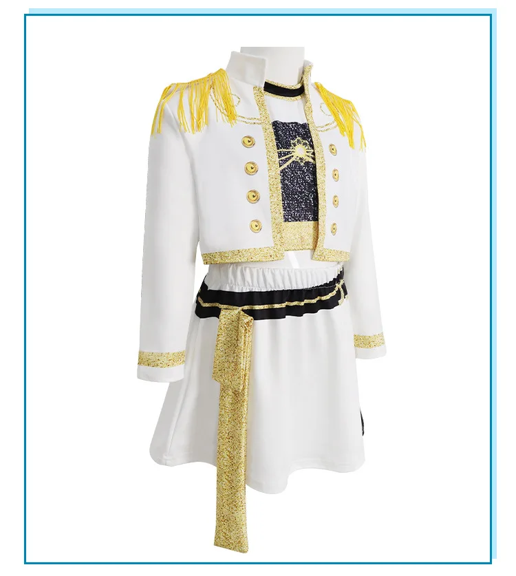 Kids K-Pop Demon Hunters Zoey Rumi Mira Costume Fancy Dress Cosplay Virtual Idol Movie Cosplay for Girls' Kids Halloween Carniva S43a3793673ab4ca6924a312bdb3f054dl