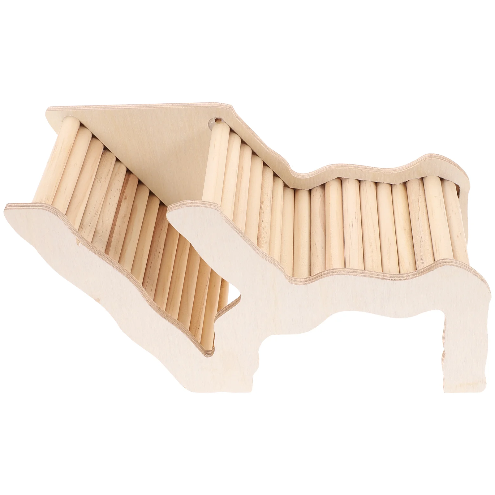 

Hamster Pet Hideout House Wooden Pets to Climb Supply Nest Cage Hiding Toy Ladder Sleeping