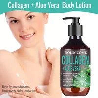Aloe Vera Collagen Hydrating Body Lotion Improve Tighten Deeply Moisturize Fade Fine Lines Keep Lifting Body Brightening Lotion 2