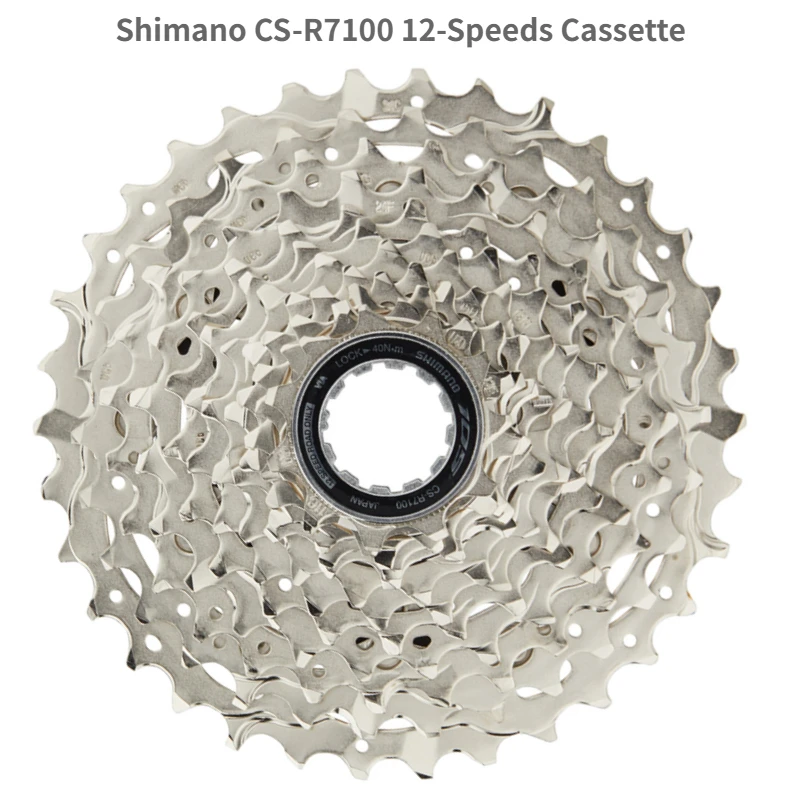 Shimano-ロードバイクギアセット,2 r7170,2x12スピード,ディスク