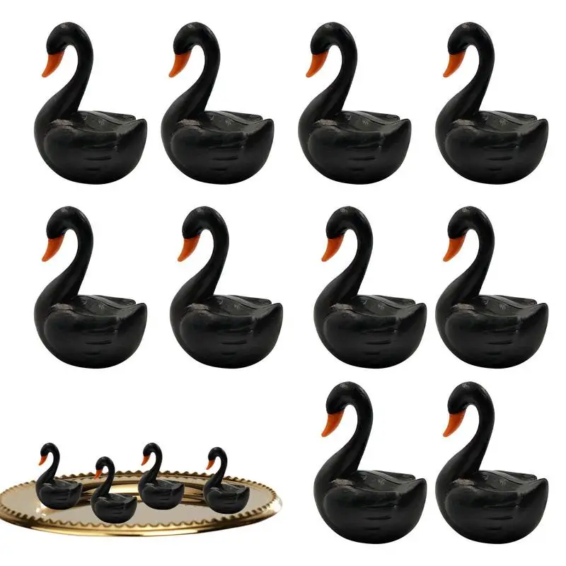 

Figurine Modern DIY Accessories 10 Pcs Centerpiece Resin Cartoon Miniature Landscape With Exquisite Workmanship For Garden