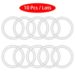 10 - Pack Strong Magnetic Metal Plate Rings for Car Phone Holder Stands (10Pcs)