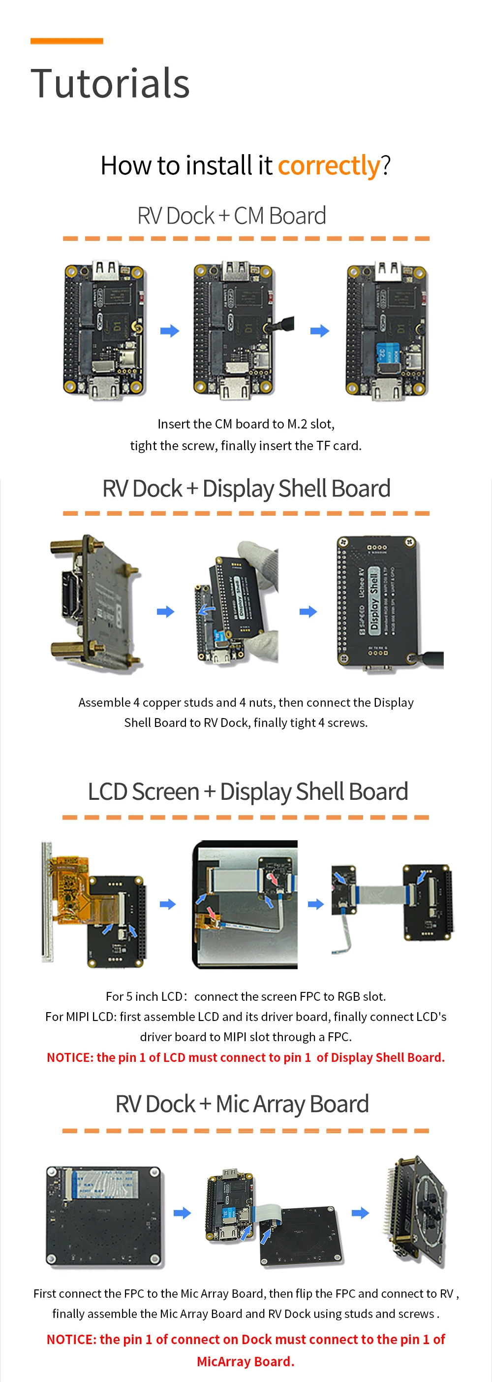 Sipeed Lichee RV Dock, Conselho de Desenvolvimento