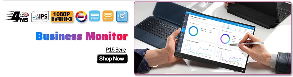 ZEUSLAP 16" 2,5K 144 Hz Tragbarer Monitor 2560*1600 16:10 100 % sRGB 500Cd/m² Reise-Gaming-Display für Laptop Switch PS4 Ps5 Xbox