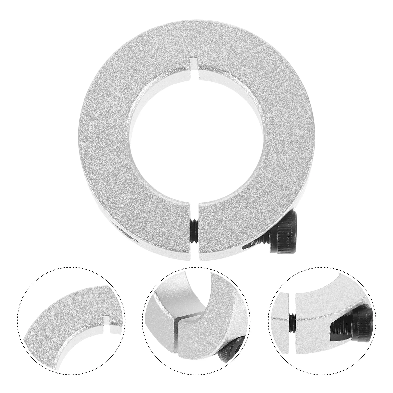 

4pcs Axle Shaft Collars Clamp-on Shaft Collars Aluminum Alloy Split Collars