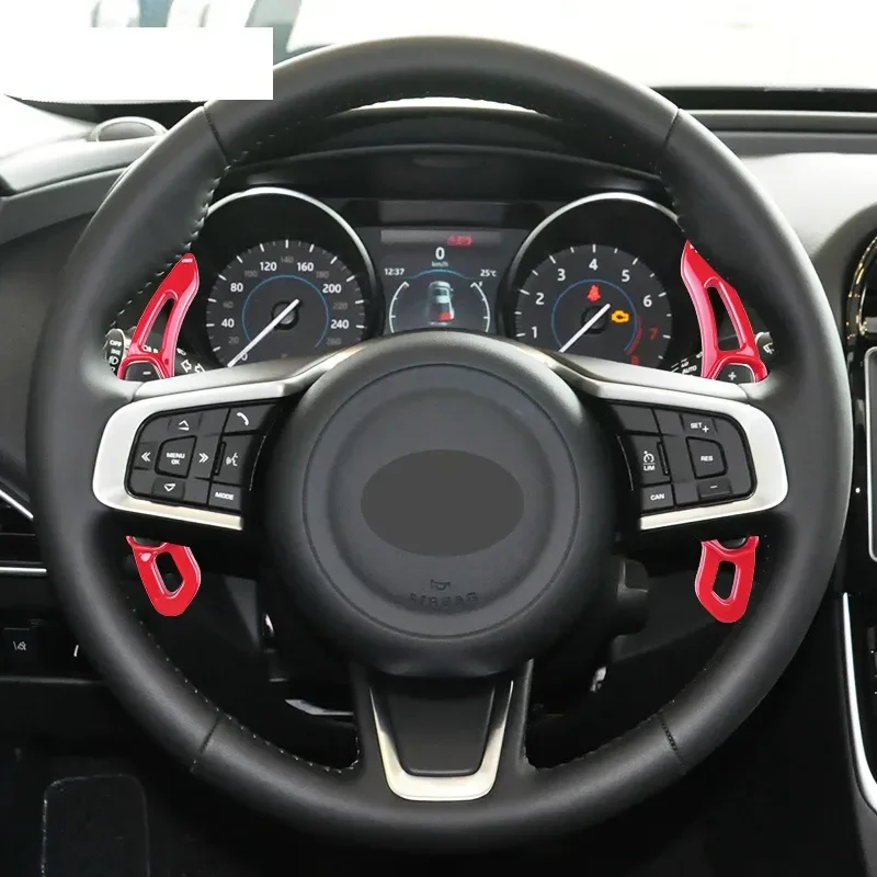재규어 XF XE XJ F-PACE F-TYPE X760 X250 X260 X761 X351 용 자동차 스티어링 휠 패들 시프터 패들 기어 시프트 익스텐션