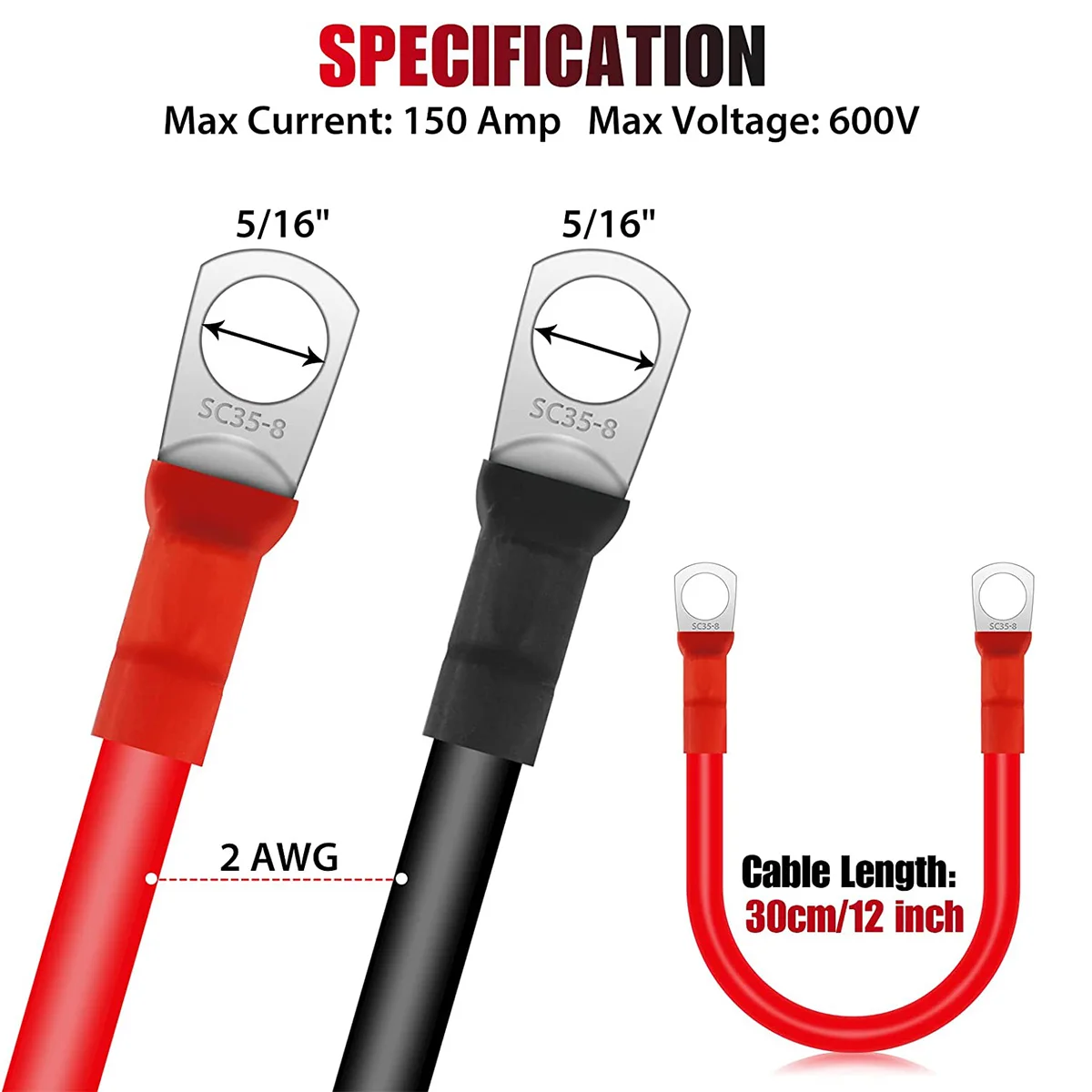  ͸ ι ̺, 30cm, 12V, 2AWG, ,    , ڵ ͸ , 2 