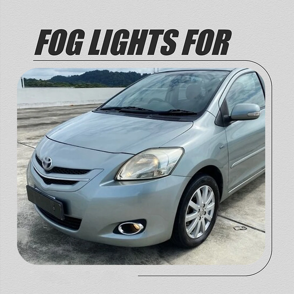 FOR TOYOTA VIOS 2007-2011 / YARIS 2008-2011 ORIGINAL OEM FOG LAMP WITH SWITCH WIRERING 3