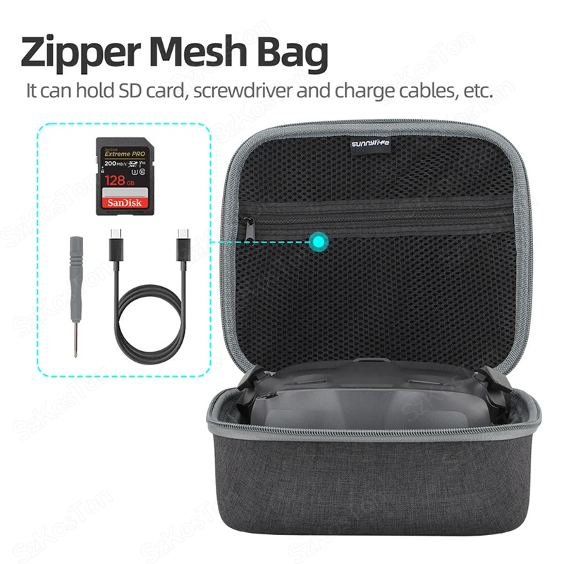 DJI Goggles N3 Storage Bag Portable Carrying Case Anti-collision Protection Bag Shock-proof Handle For DJI NEO/AVATA 2 drone accessories,drone accessories case