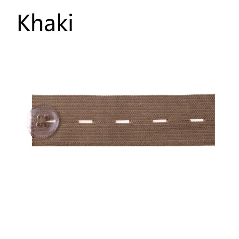 5pcs New Fatty Maternity Waistband Elastic Extender Pants Belt Extension Buckle Button Pregnancy Cloth Buckle Accessories