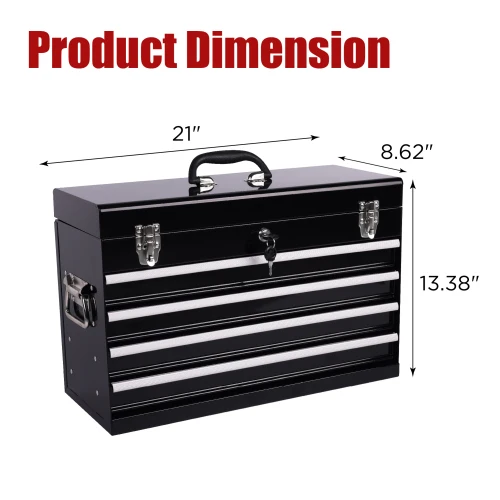 Heavy Duty Metal Toolbox 6