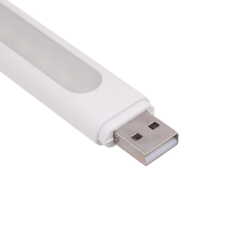 Small USB LED Light with 10 LED Beads Mini Night Lamp Micro USB or Type C Interfaces For Power Banks and Laptops