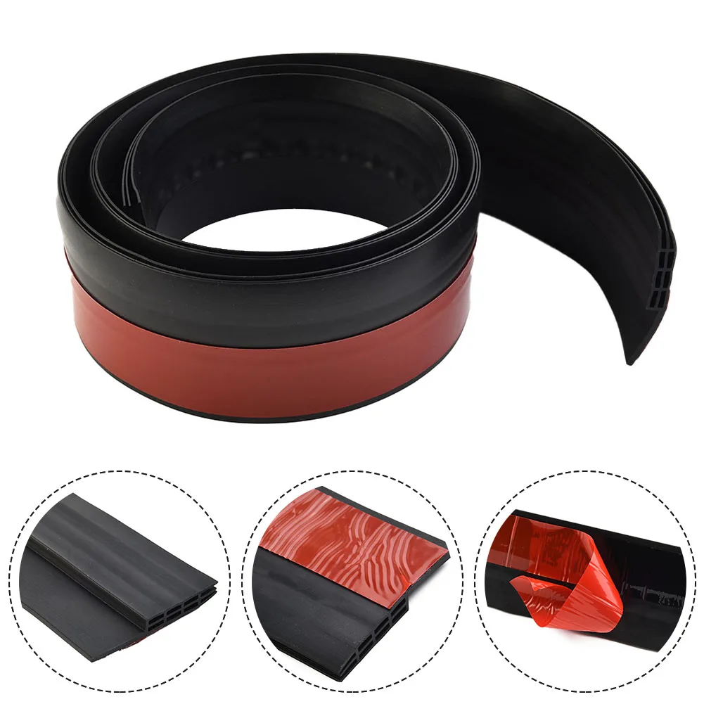 Silicone Self-Adhesive Weather Stripping Under Door Draft Stopper Window Seal Strip Noise Stopper Insulator Door Sweep Prevent images - 6