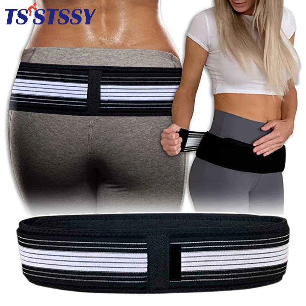 SacroiliacSIJointHipBeltLowerBackSupportHipBracesforHipPain