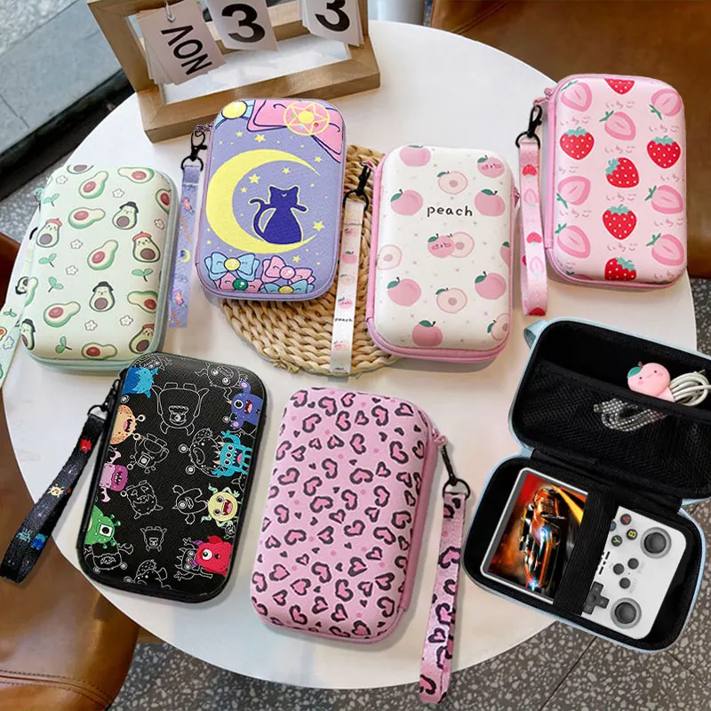 Fashion Storage Bag For R36S R36H RG35XX H R36 PRO K36 Video Game