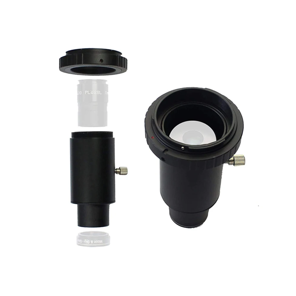 StarDikor 1.25 Inch Extension Tube Adapter Astronomical Telescope Mount For Canon Nikon Sony Pentax Fuji M4/3 Olympus Camera 6