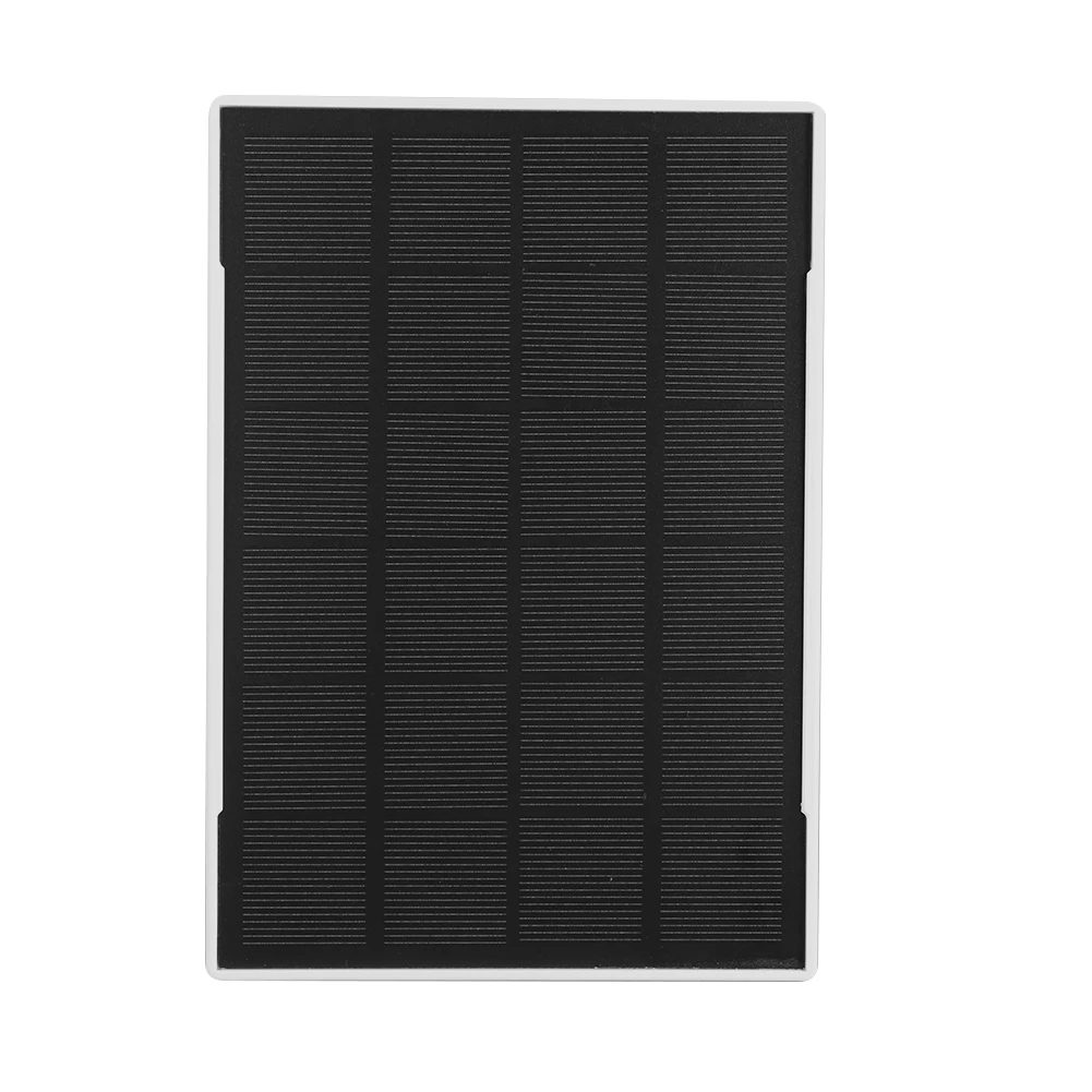 태양광 패널 충전기, IP65 방수, 4000mAh, 360 ° 조절 가능, 야외 보안 카메라 및 초인종 장착 키트, 5V, 10W