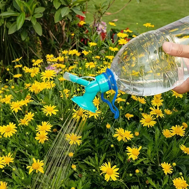 2 In 1 Watering Nozzle Sun Flower Automatic Watering Waterer Gardening Beverage Bottle Succulent Irrigation Tools