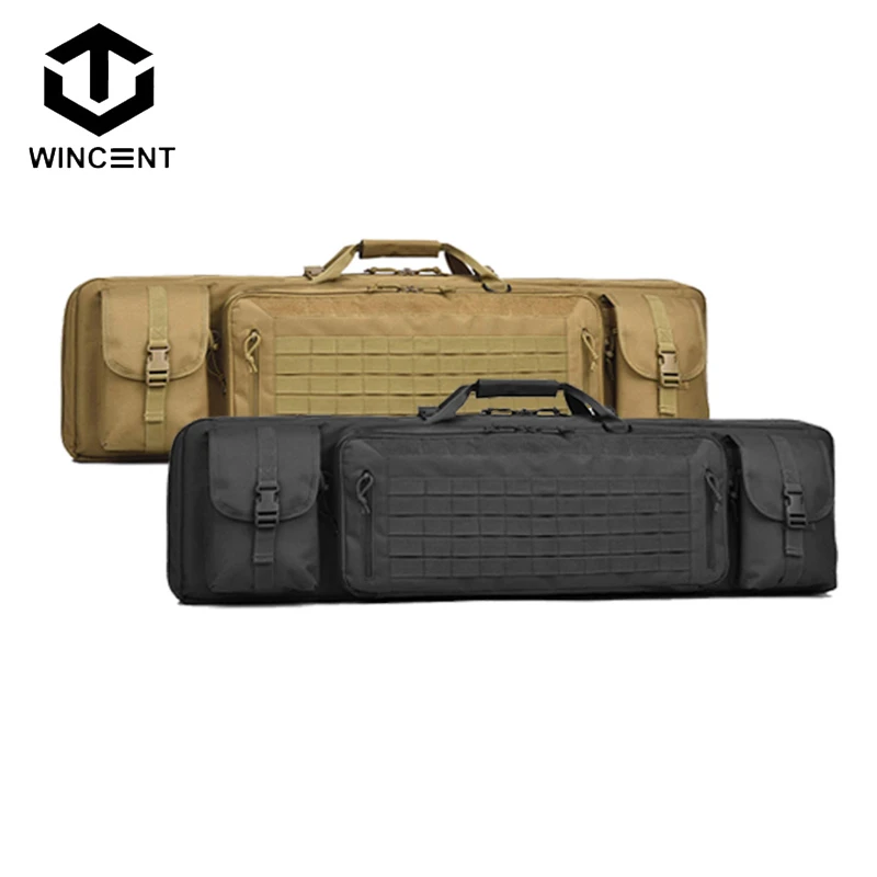 WINCENT Tactical Double Long Rifle Gun Case Bag Rifle Backpack Soft