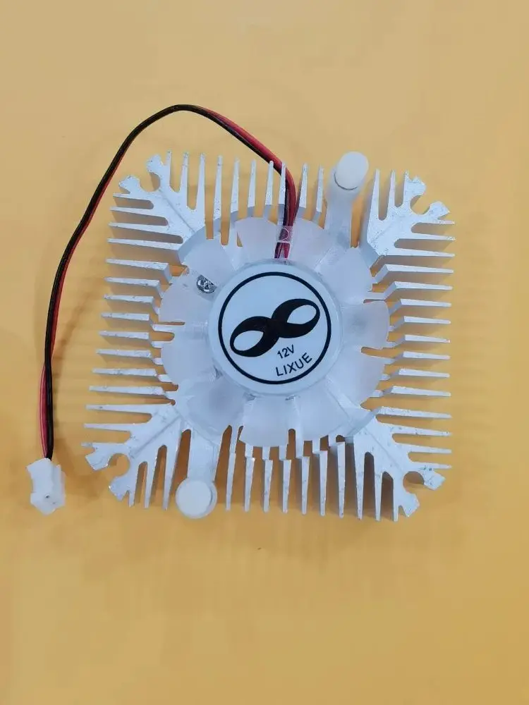 5W 10W High Power Led Heatsink With Fan Aluminium Cooling For 5W/10W Led 12V