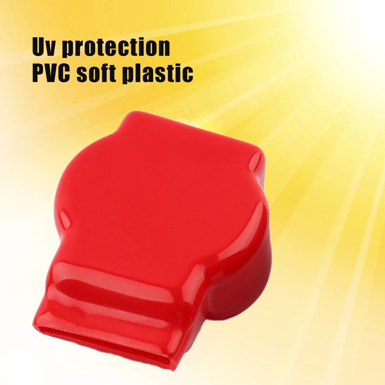 Battery Terminals 2pcs Battery Terminal Covers Positive Negative Top Post Cap Protection Car Motorcycle Truck Battery Wire Connector Cap