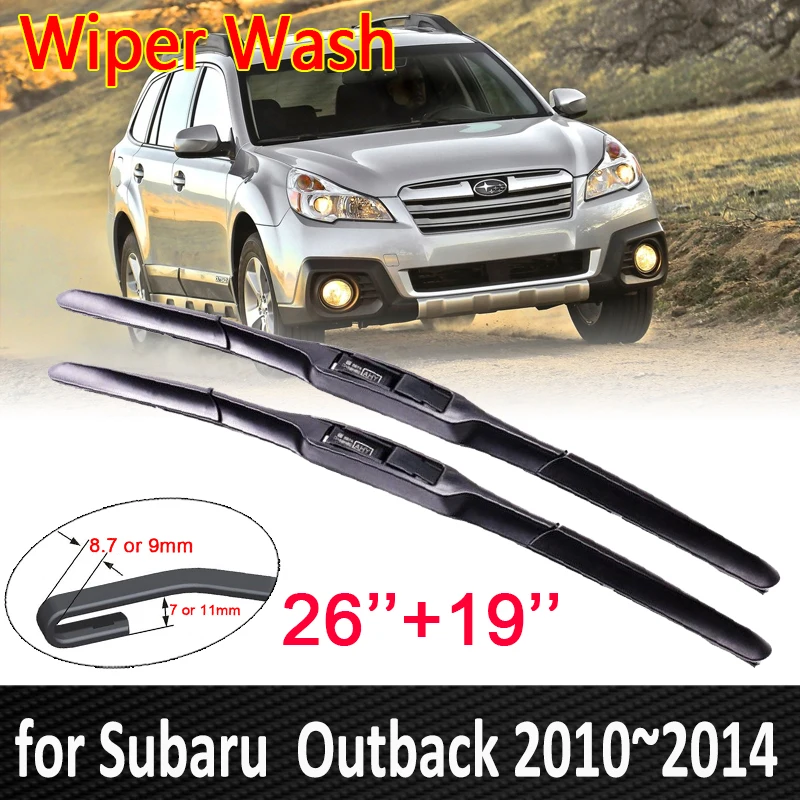 Limpiaparabrisas Delanteros Para Subaru Legacy Y Outback 2020-2023 | 26 Y 18 Pulgadas | Fácil Instalación